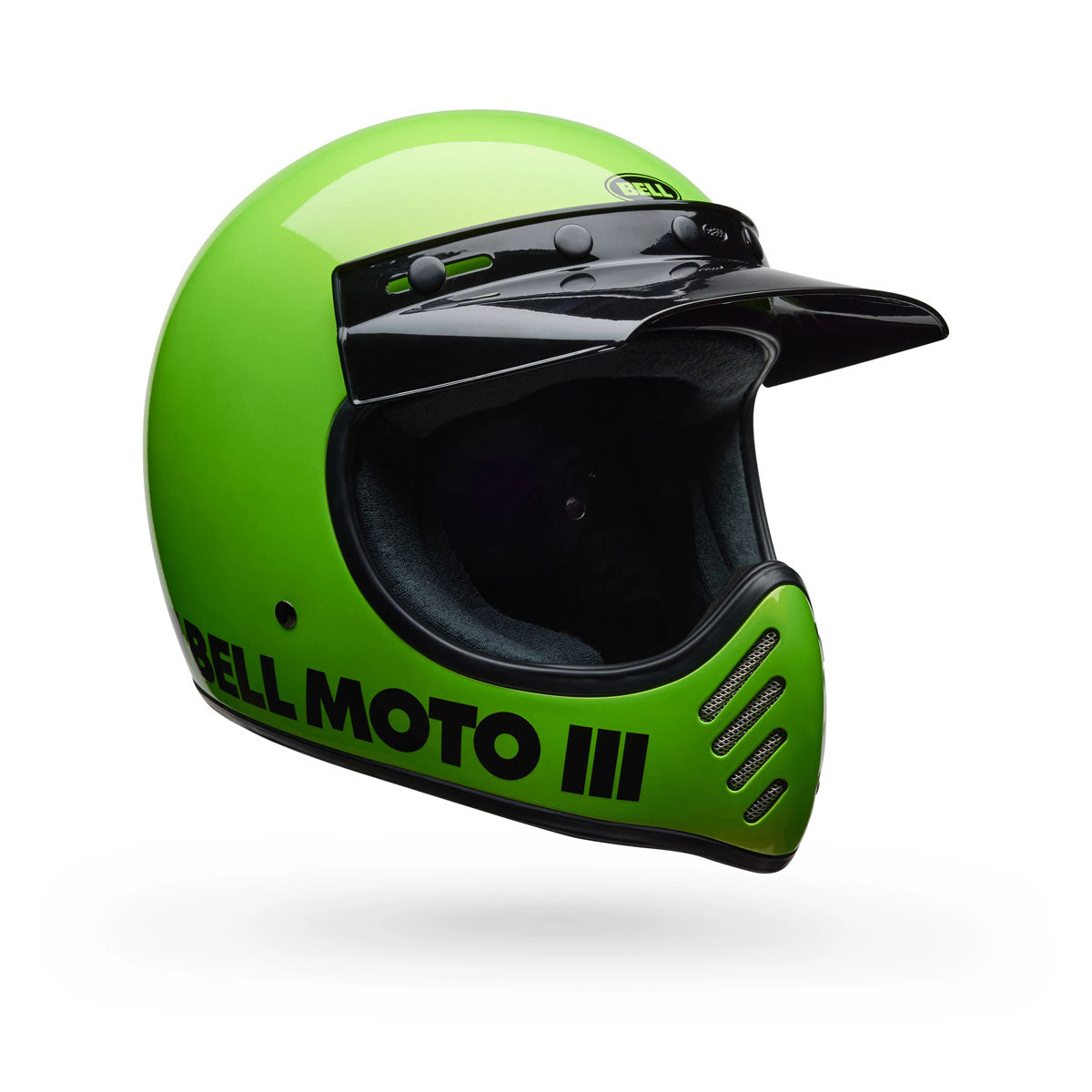 Bell Moto-3 Helmet - Classic Gloss Green