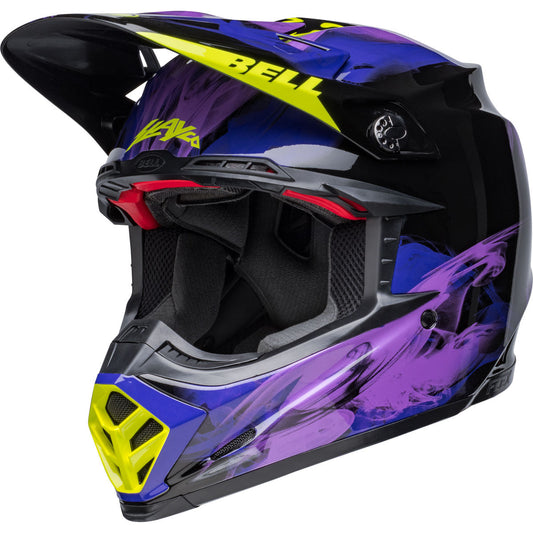 Bell Moto-9S Flex Slayco Helmet - Closeout - Black/Purple