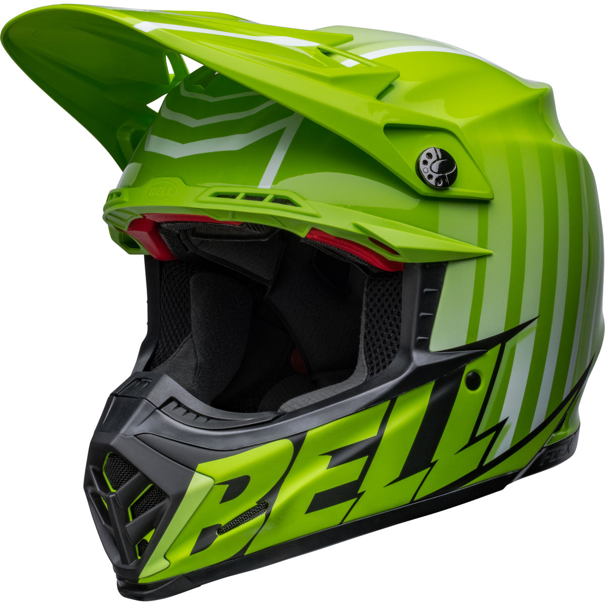 Bell Moto-9S Flex Sprint Helmet - Matte/Gloss Green/Black