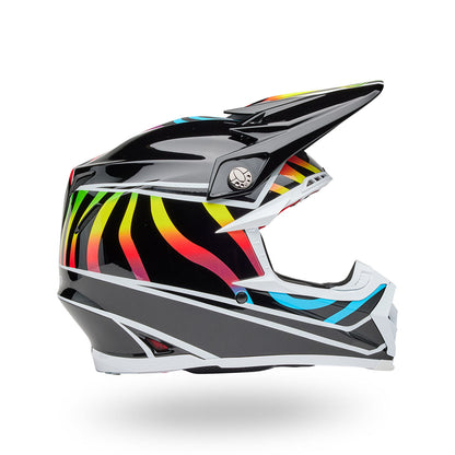 Bell Moto-9S Flex Drift Helmets - Gloss Black Multi