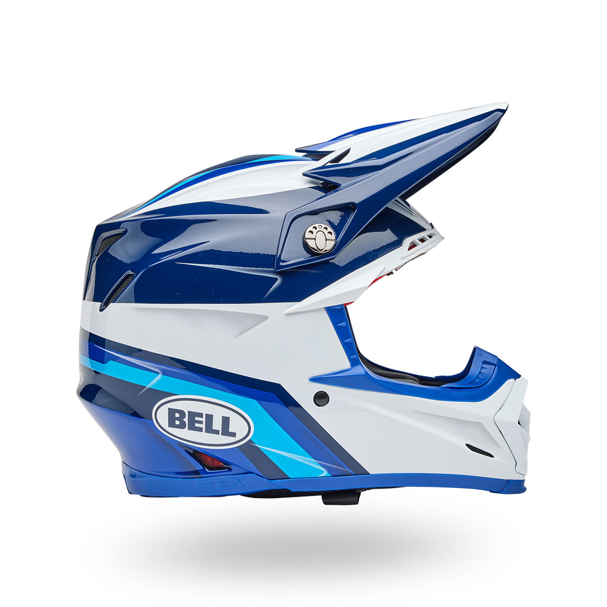 Bell Moto-9S Flex Mechant Helmets - Gloss Blues