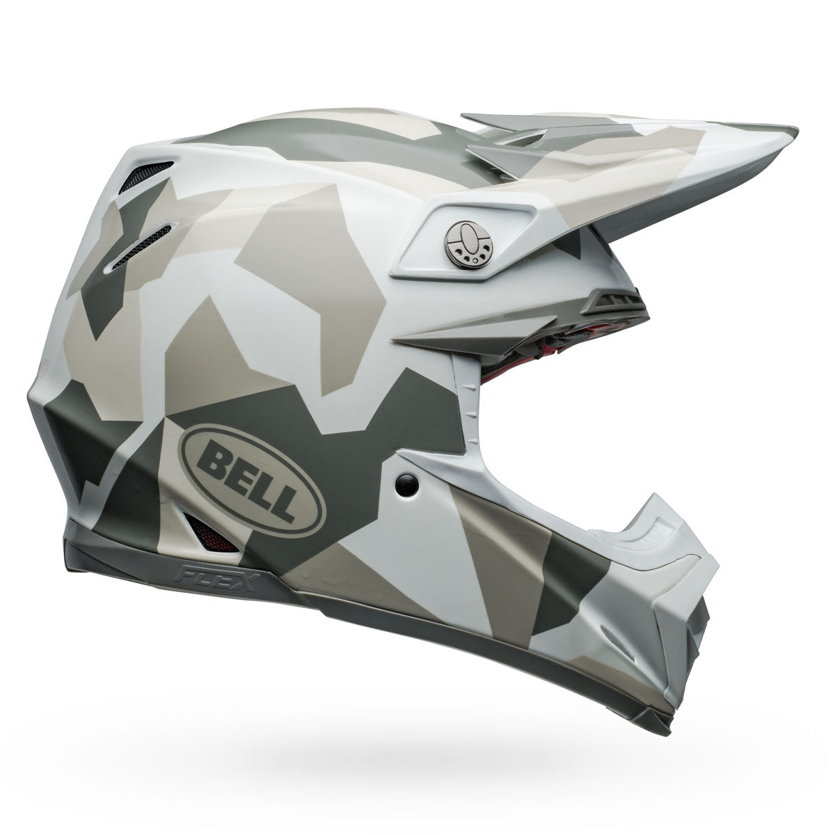 Bell Moto-9S Flex Rover Helmets CLOSEOUT - White Camo