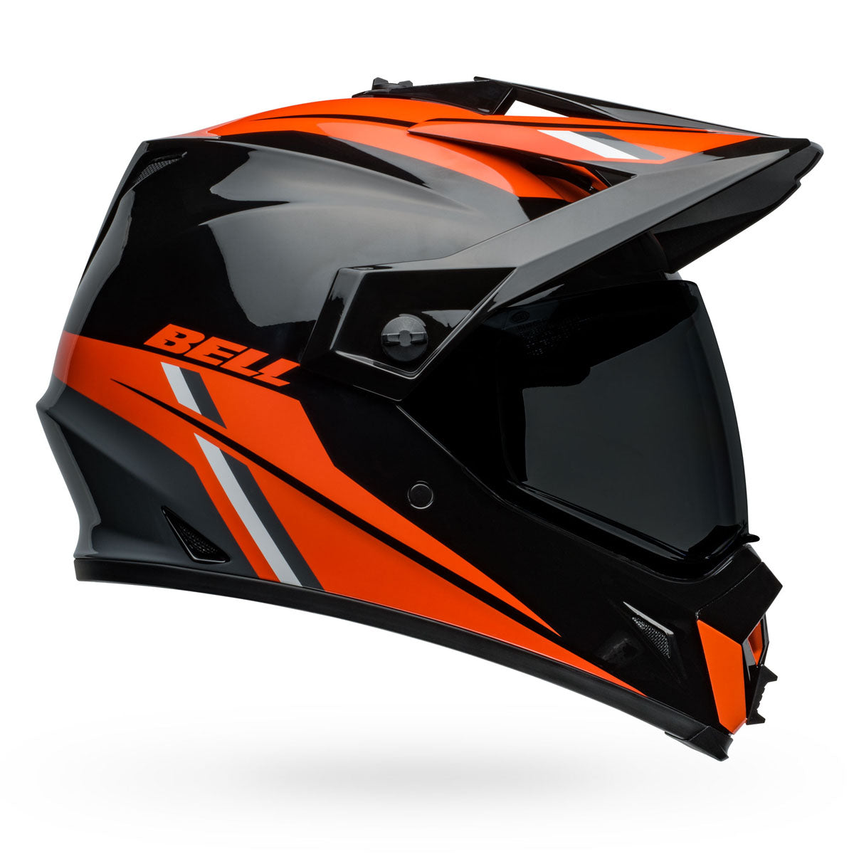 Bell MX-9 Adventure MIPS Alpine Helmets CLOSEOUT - Gloss Black/Orange