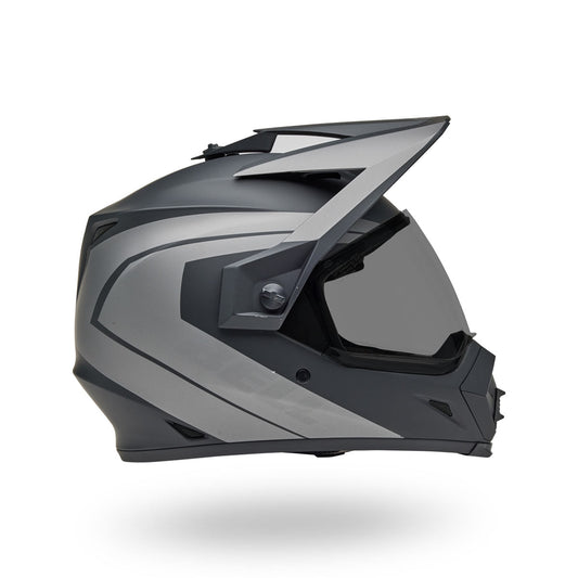 Bell MX-9 Adventure MIPS Blackout Helmets - Matte Black/Gray