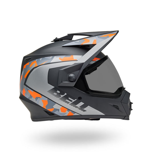 Bell MX-9 Adventure MIPS Mesa Helmets - Matte Black/Orange Camo