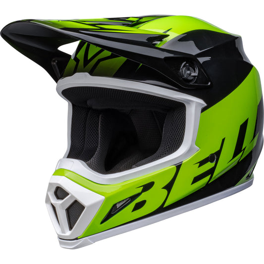 Bell MX-9 MIPS Disrupt Helmet - Black/Green