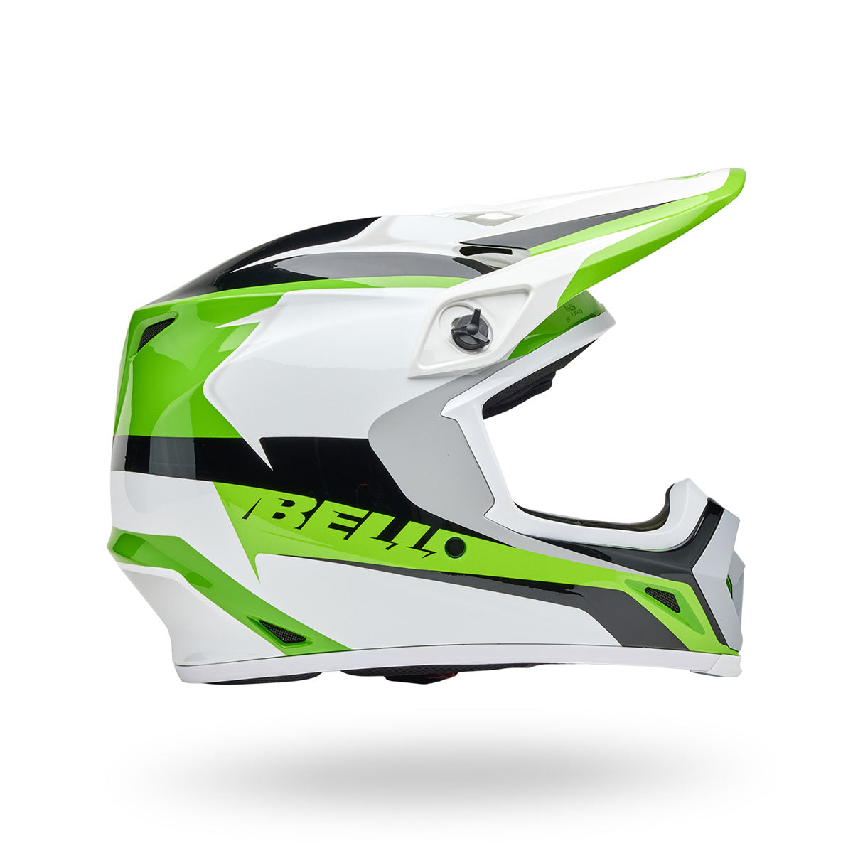 Bell MX-9 MIPS Rift Helmets - Green/White