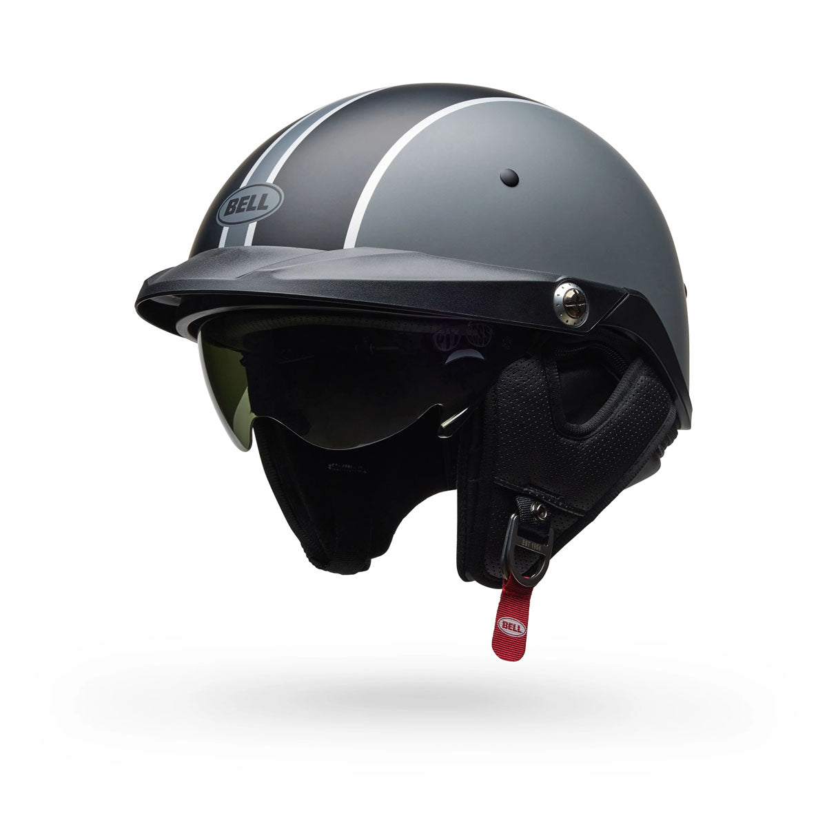 Bell Pit Boss Pinned Helmet - Matte Nardo Gray/Black