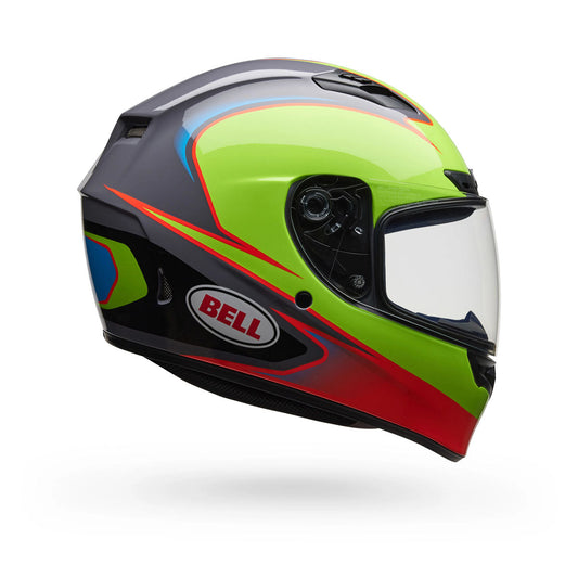 Bell Qualifier DLX Mips Tarmac Helmet - Gloss Flo Yellow/Black