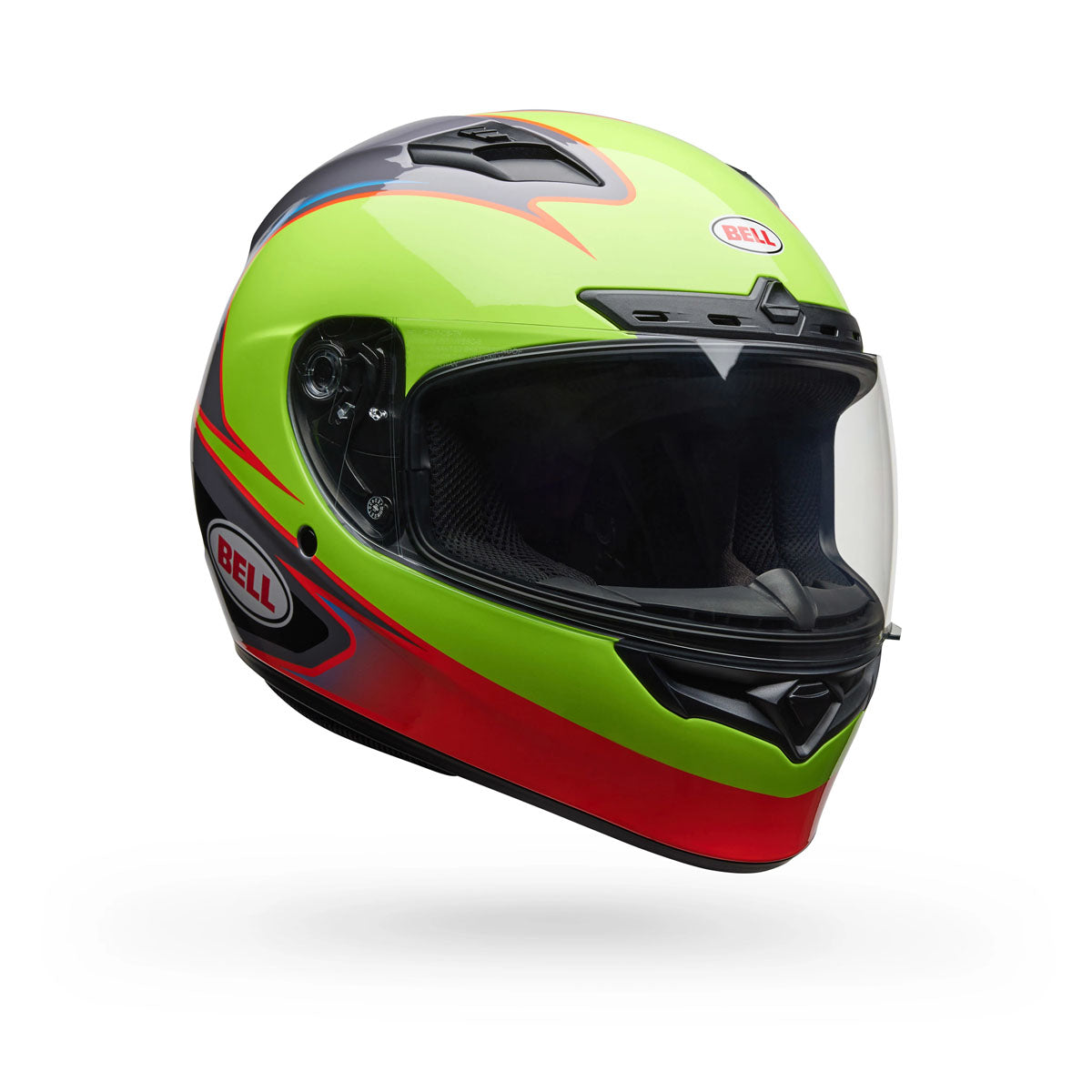 Bell Qualifier DLX Mips Tarmac Helmet - Gloss Flo Yellow/Black