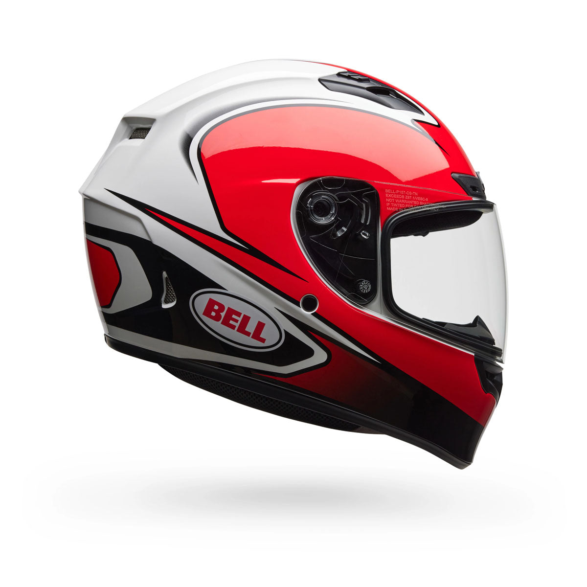 Bell Qualifier DLX Mips Tarmac Helmet - Gloss Red/White