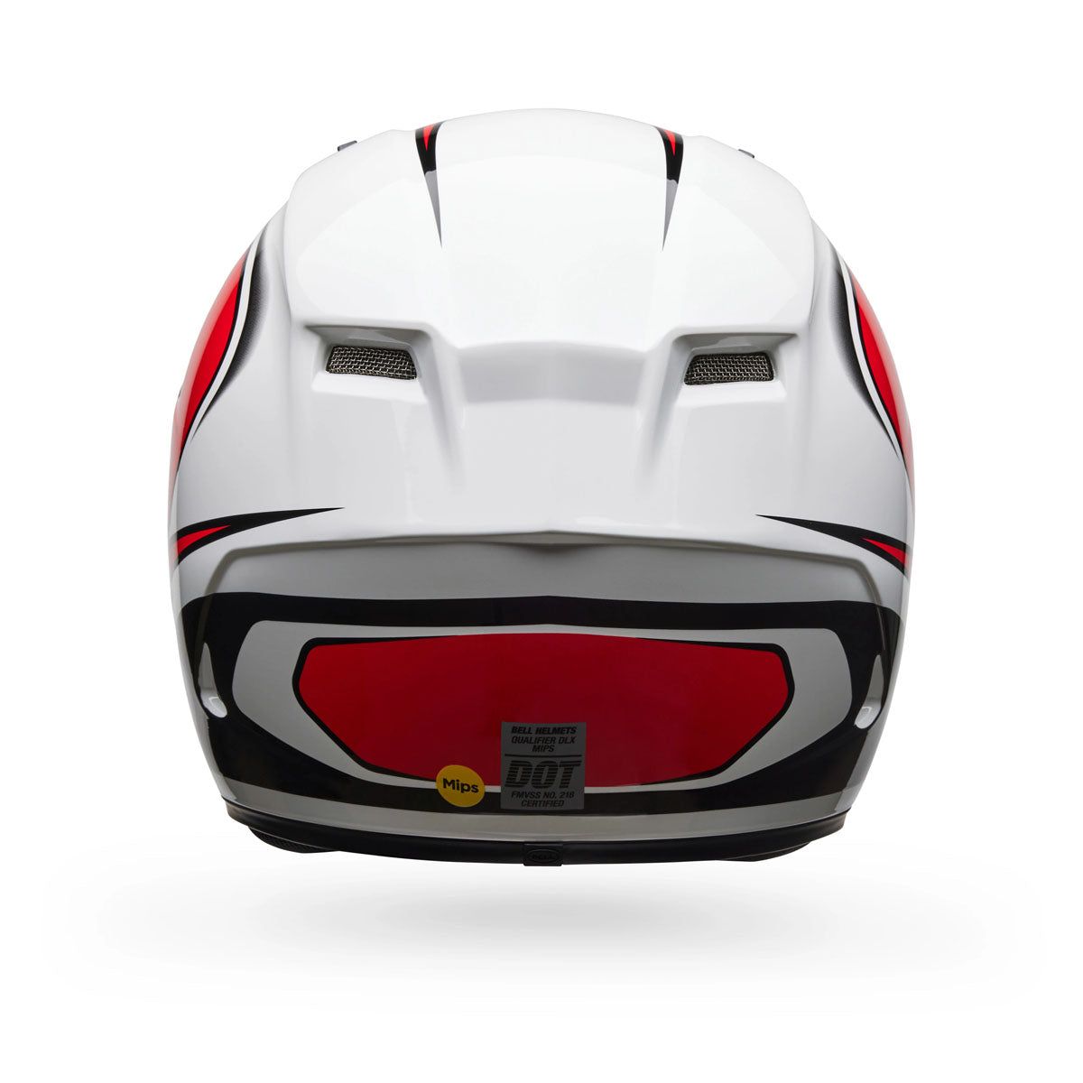 Bell Qualifier DLX Mips Tarmac Helmet - Gloss Red/White