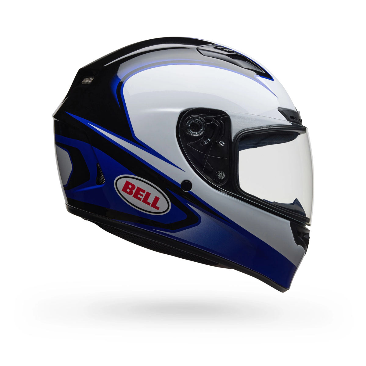 Bell Qualifier DLX Mips Tarmac Helmet - Gloss White/Blue