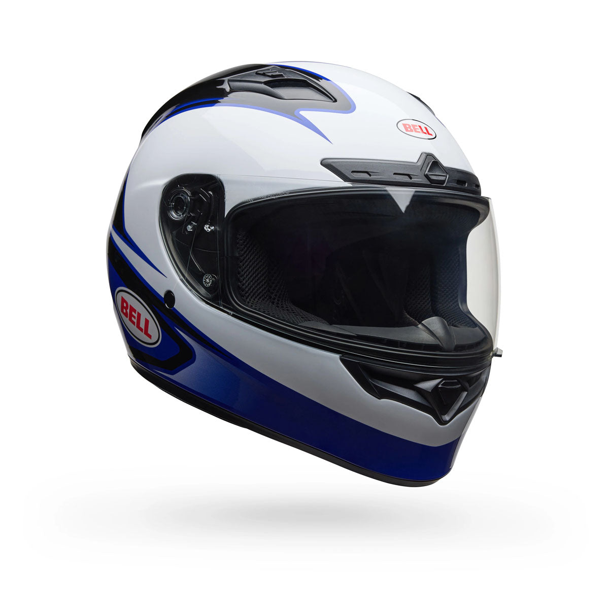 Bell Qualifier DLX Mips Tarmac Helmet - Gloss White/Blue