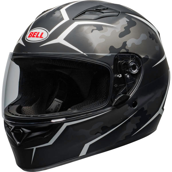 Bell Qualifier Stealth Helmet CLOSEOUT - Camo Matte Black/White