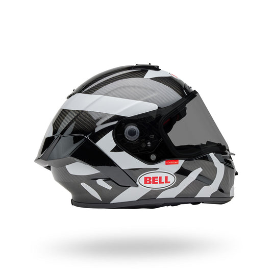 Bell Race Star DLX Flex Hello Cousteau Equidae Helmets - Matte/Gloss Black/Gray