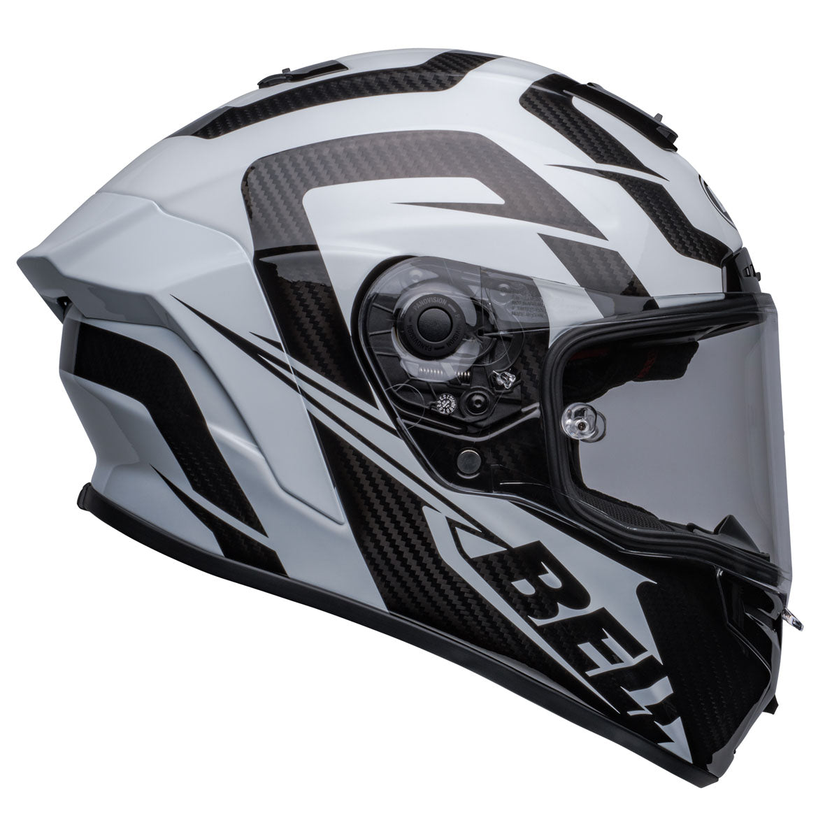 Bell Race Star Flex DLX Labyrinth Helmet - White/Black