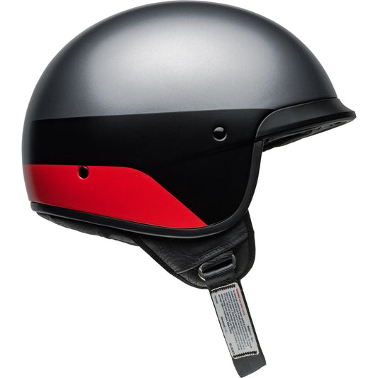 Bell Scout Air Array Helmet - Satin Gray/Red