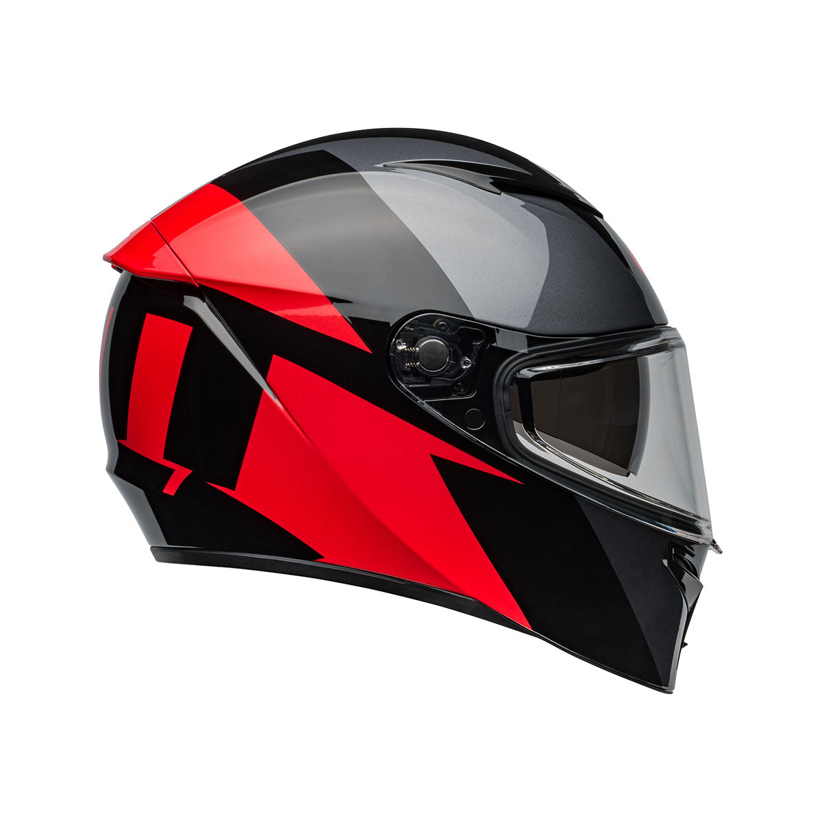 Bell Lithium Helmet - Shear - Metallic Gray/Red