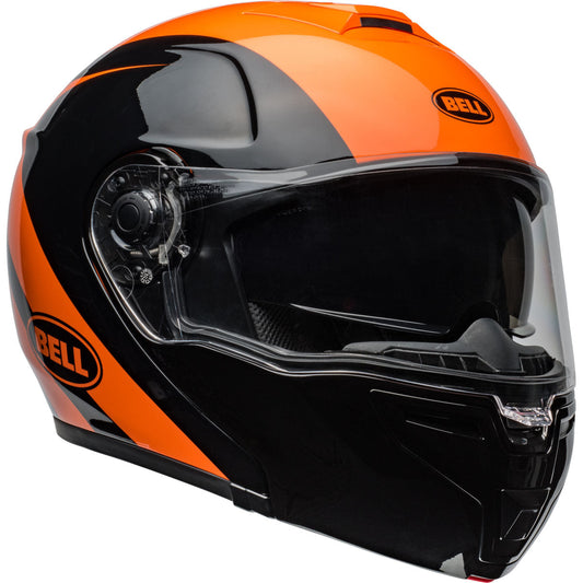 Bell SRT-Modular Velo Helmet - Gloss Black/Orange