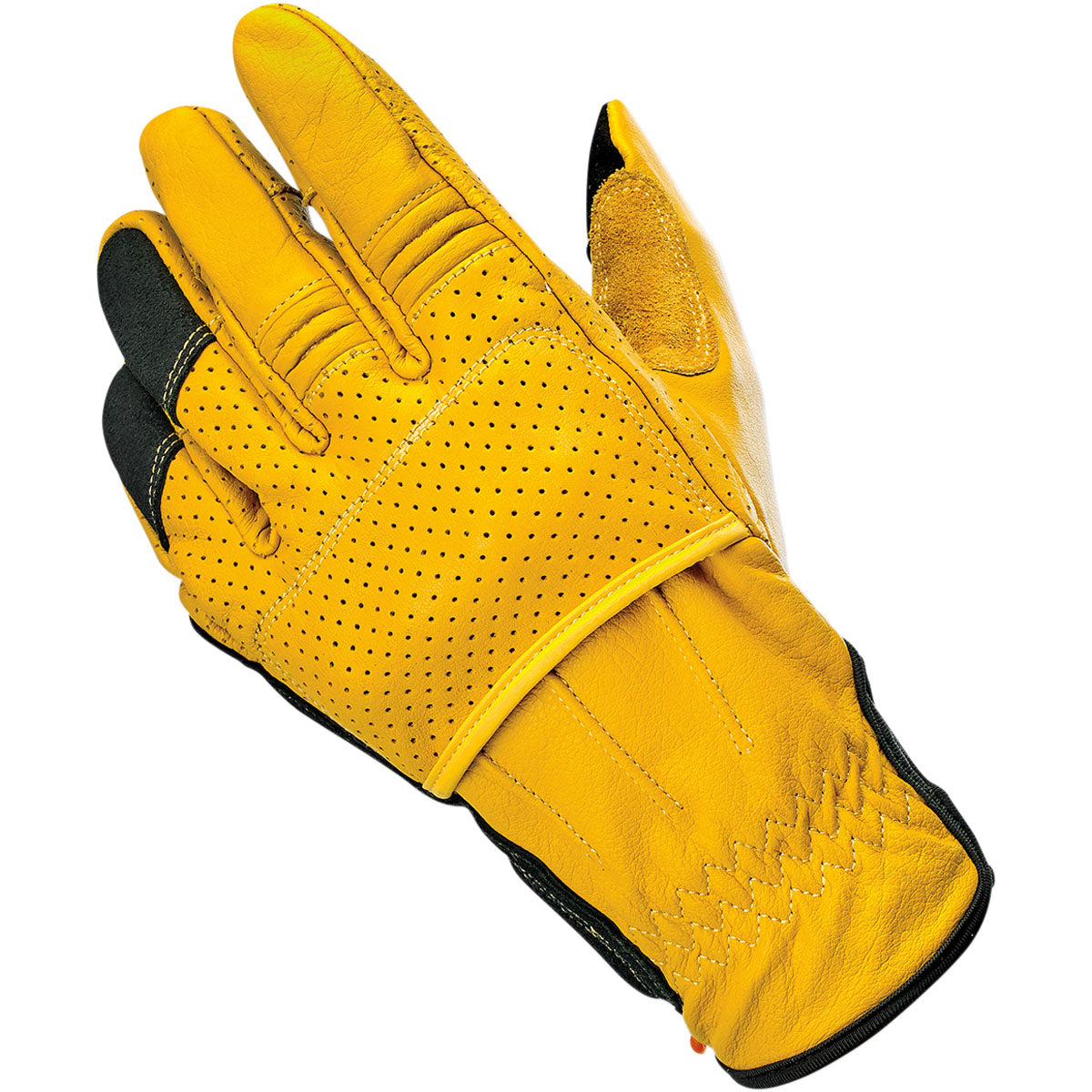 Biltwell Borrego Gloves - Gold/Black