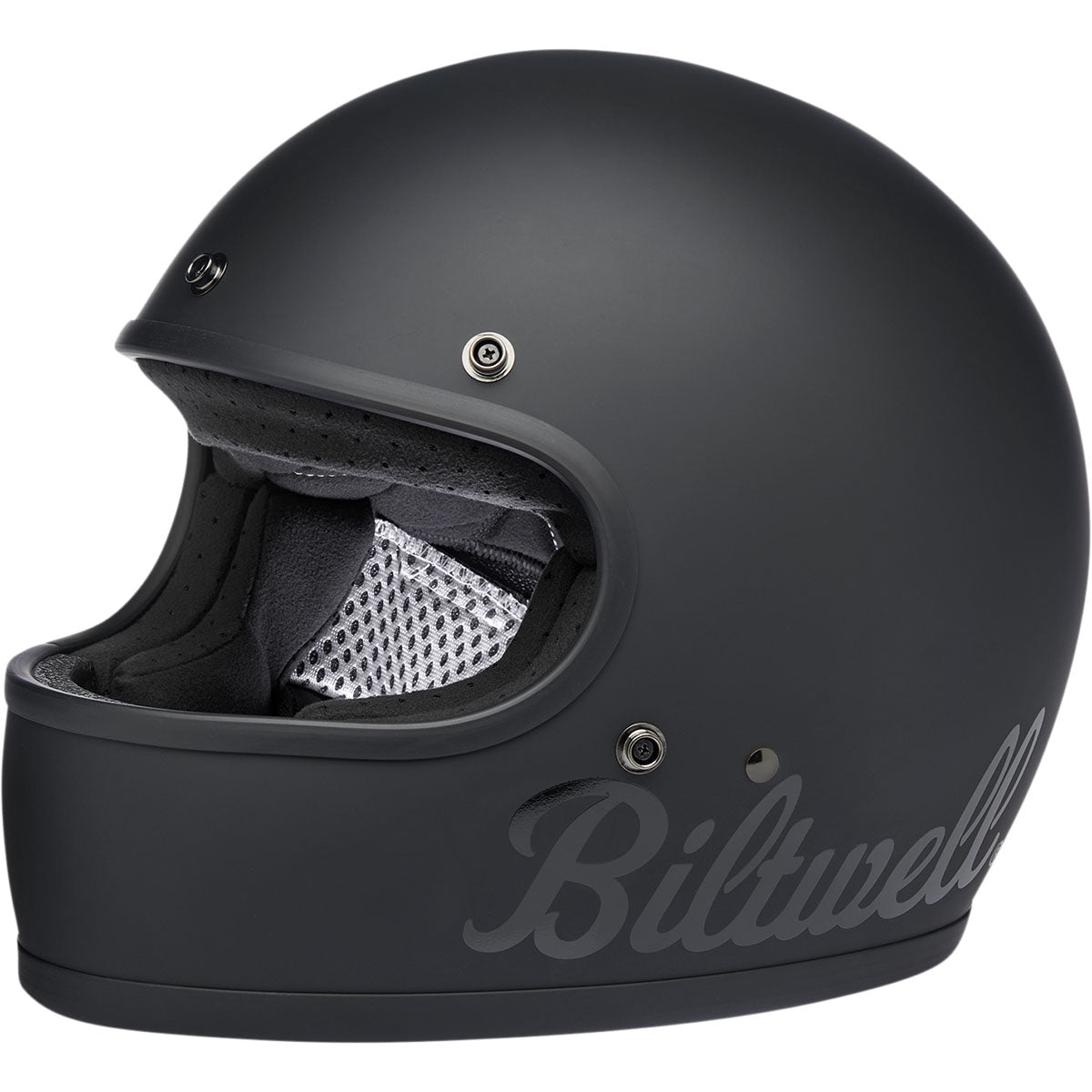 Biltwell Gringo Helmet - Flat Black Factory