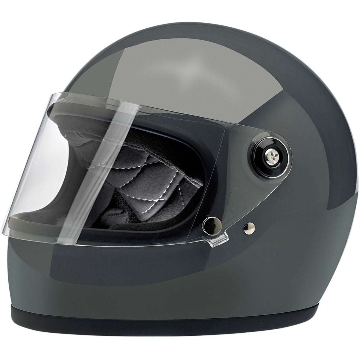 Biltwell Gringo S Helmet - Gloss Storm Gray