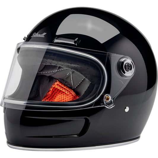 Biltwell Gringo SV Helmet - Gloss Black