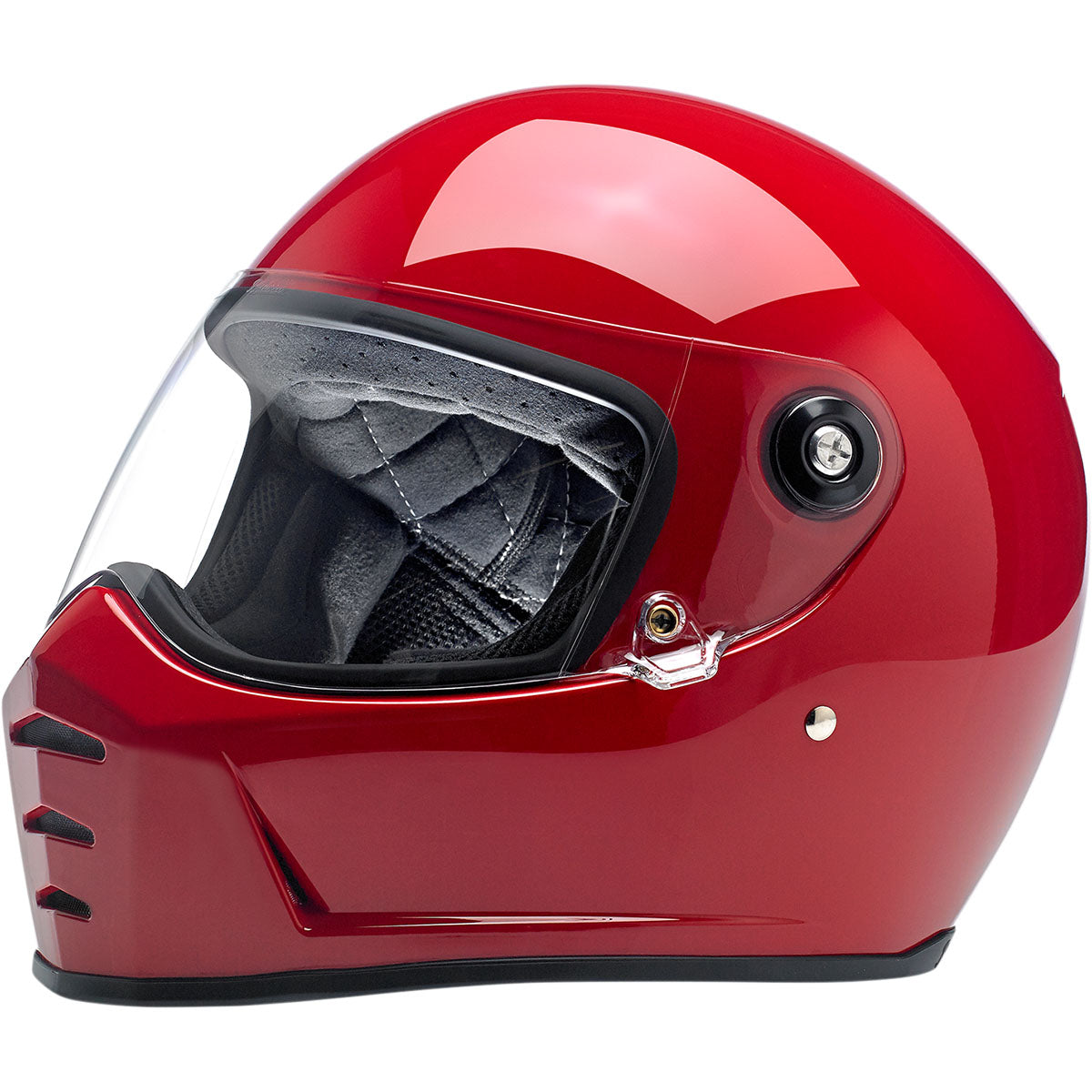 Biltwell Lane Splitter Helmet - Gloss Blood Red