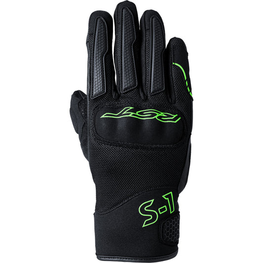 RST S1 Mesh CE Glove Black/Neon Green