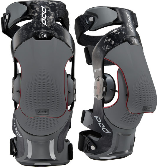 Pod K8 3.0 Knee Brace Carbon - Pair - Carbon/Graphite