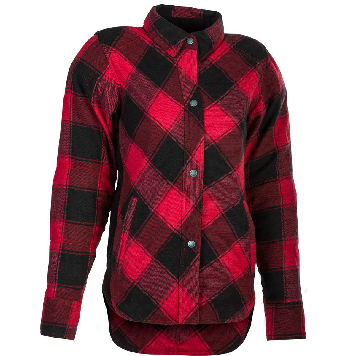 Highway 21 Womens Rogue Flannel - Red/Black