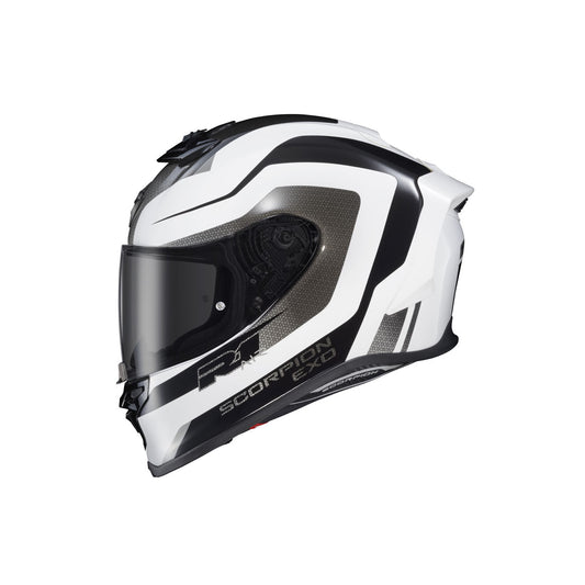 Scorpion EXO EXO-R1 Air Hive Helmet - White/Black