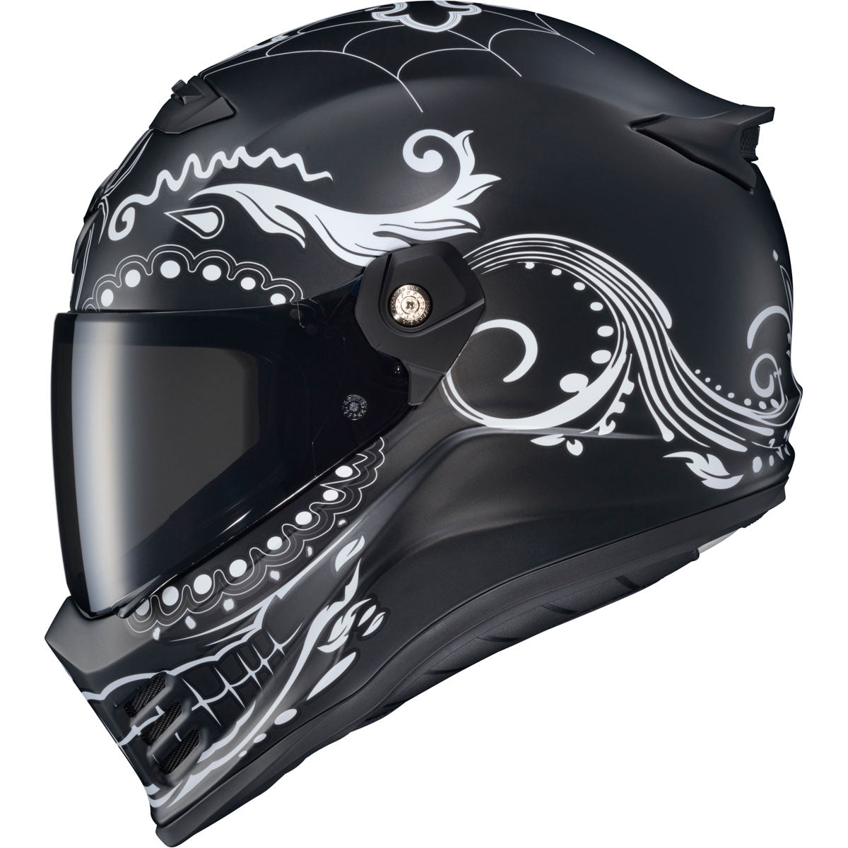 Scorpion Covert FX El Malo Helmet - White/Matte Black