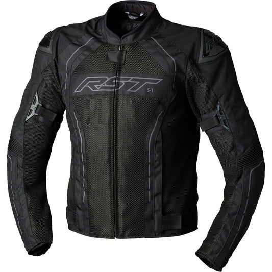 RST S1 Mesh CE Textile Jacket Black/Black