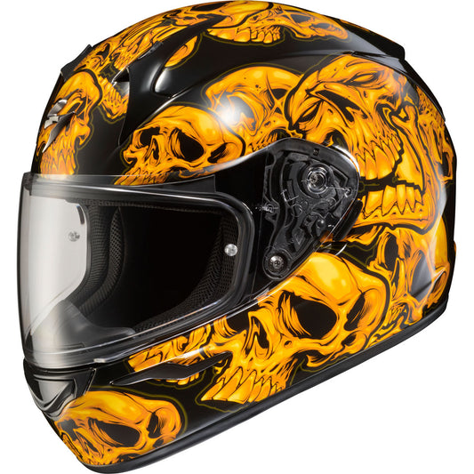 Scorpion EXO-R320 Skull-E Helmet (CLOSEOUT) - Orange