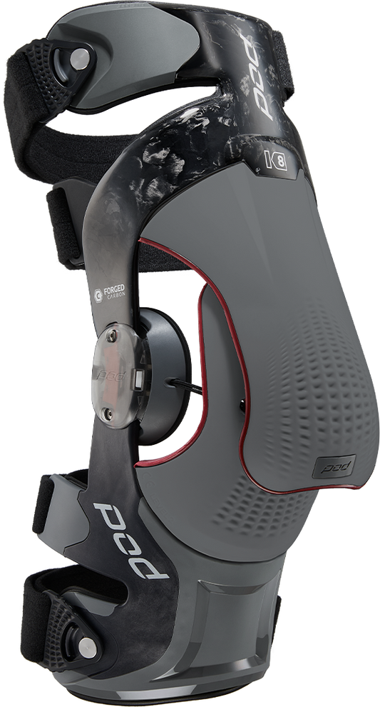 Pod K8 3.0 Knee Brace Carbon - Right - Carbon/Graphite