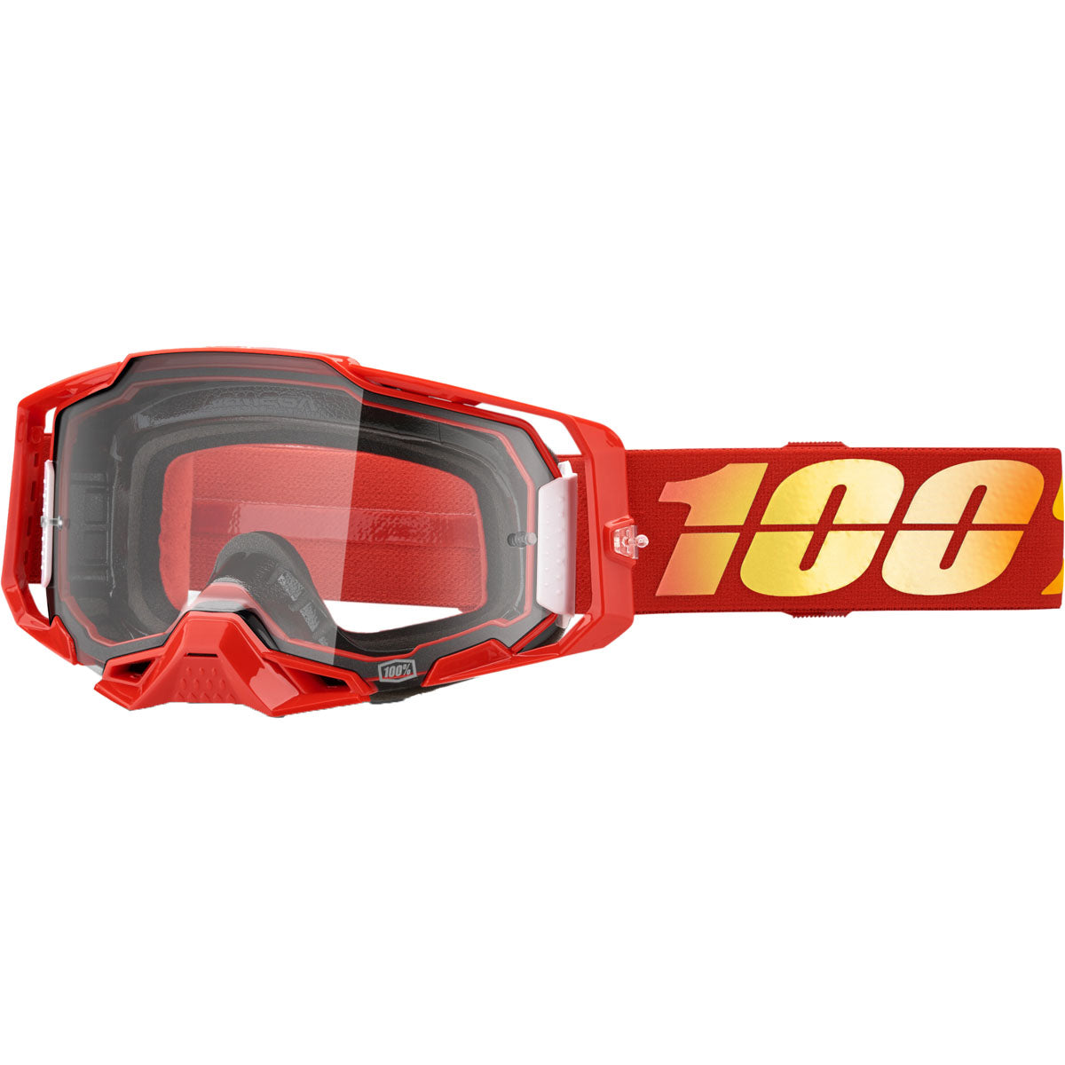 100% Armega Goggles Nuketown / Clear Lens