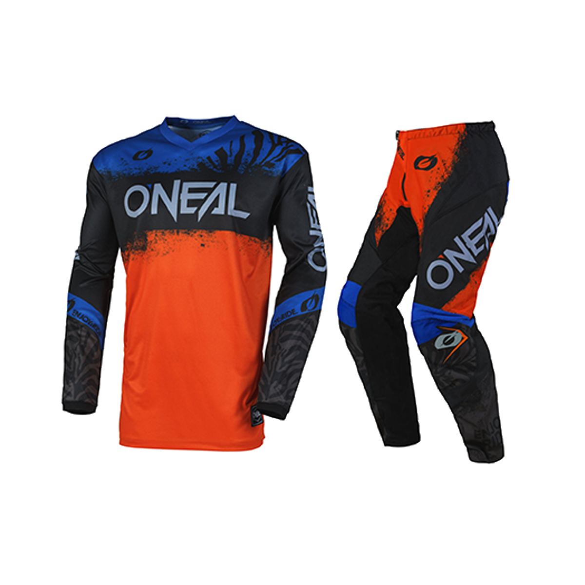 O'Neal Element Shocker V.25 Gear Set / Jersey Pant Combo - Black/Orange