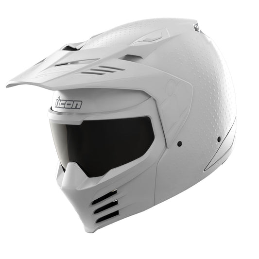 Icon Elsinore Monotype Helmet - White