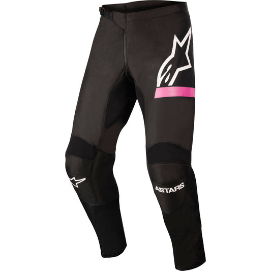 Alpinestars Womens Stella Fluid Chaser Pants - Black/Pink Fluorescent