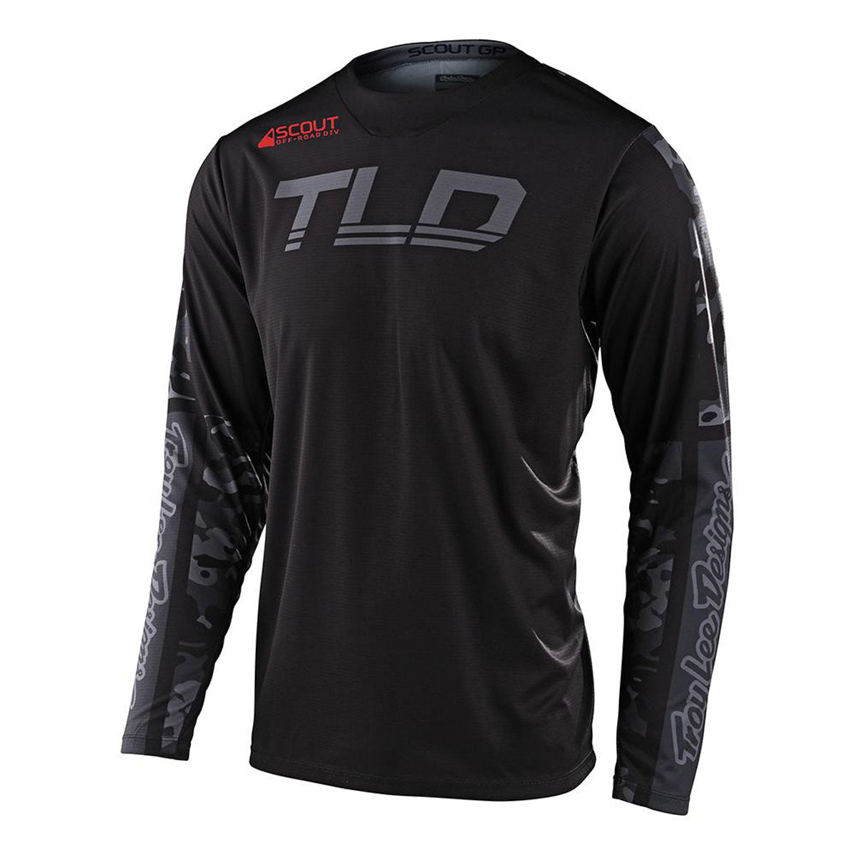 Troy Lee Designs Scout GP Jersey - Recon CLOSEOUT - Camo Black