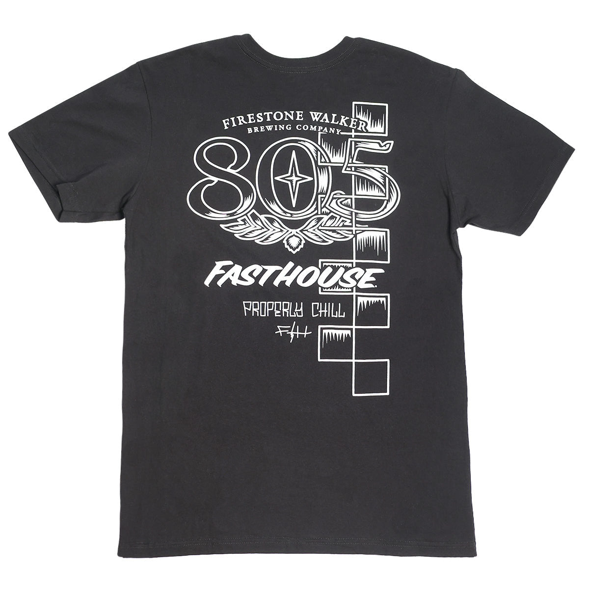 Fasthouse 805 Luster Tee - Black