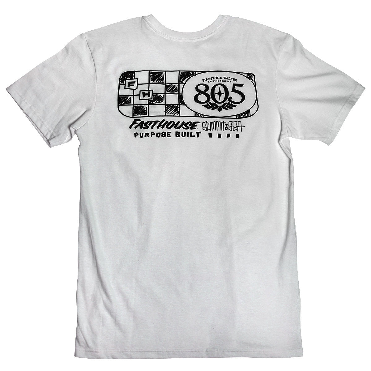 Fasthouse 805 Purpose Tee - Light Grey