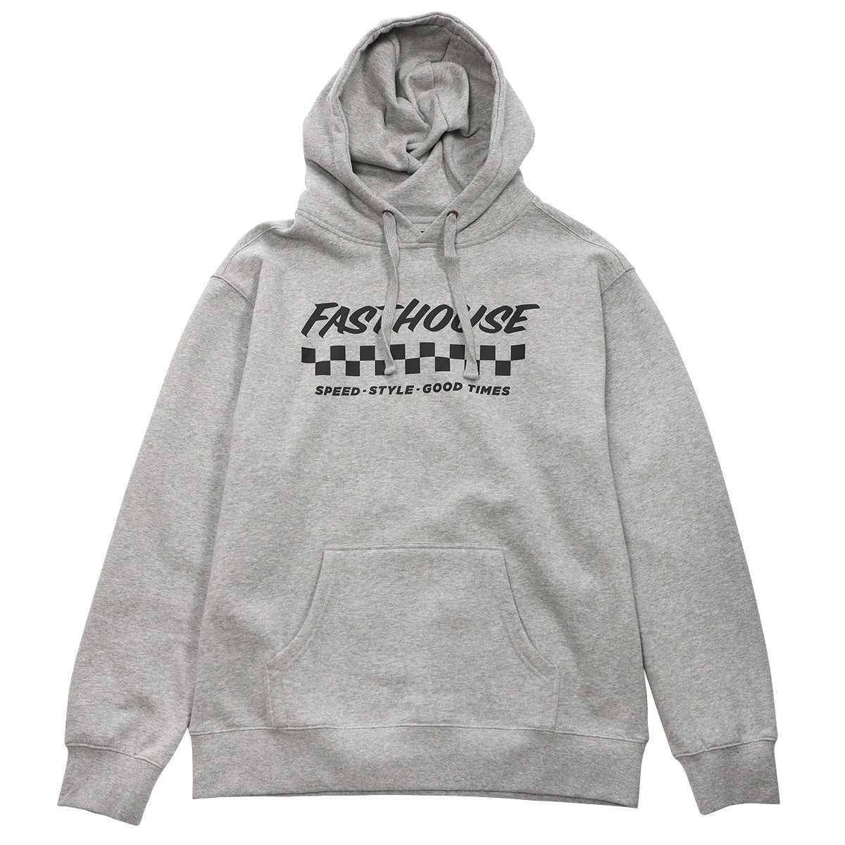 Fasthouse Apex Hooded Pullover - Heather Grey