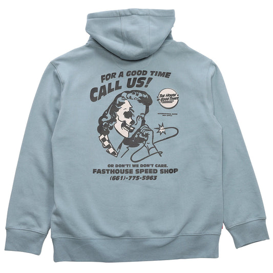 Fasthouse Call Us Hooded Pullover - Slate