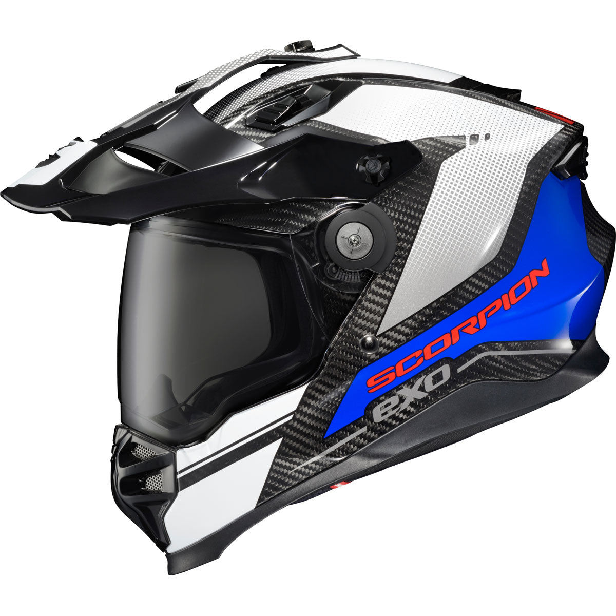 Scorpion EXO XT9000 Carbon Trailhead Helmet - White