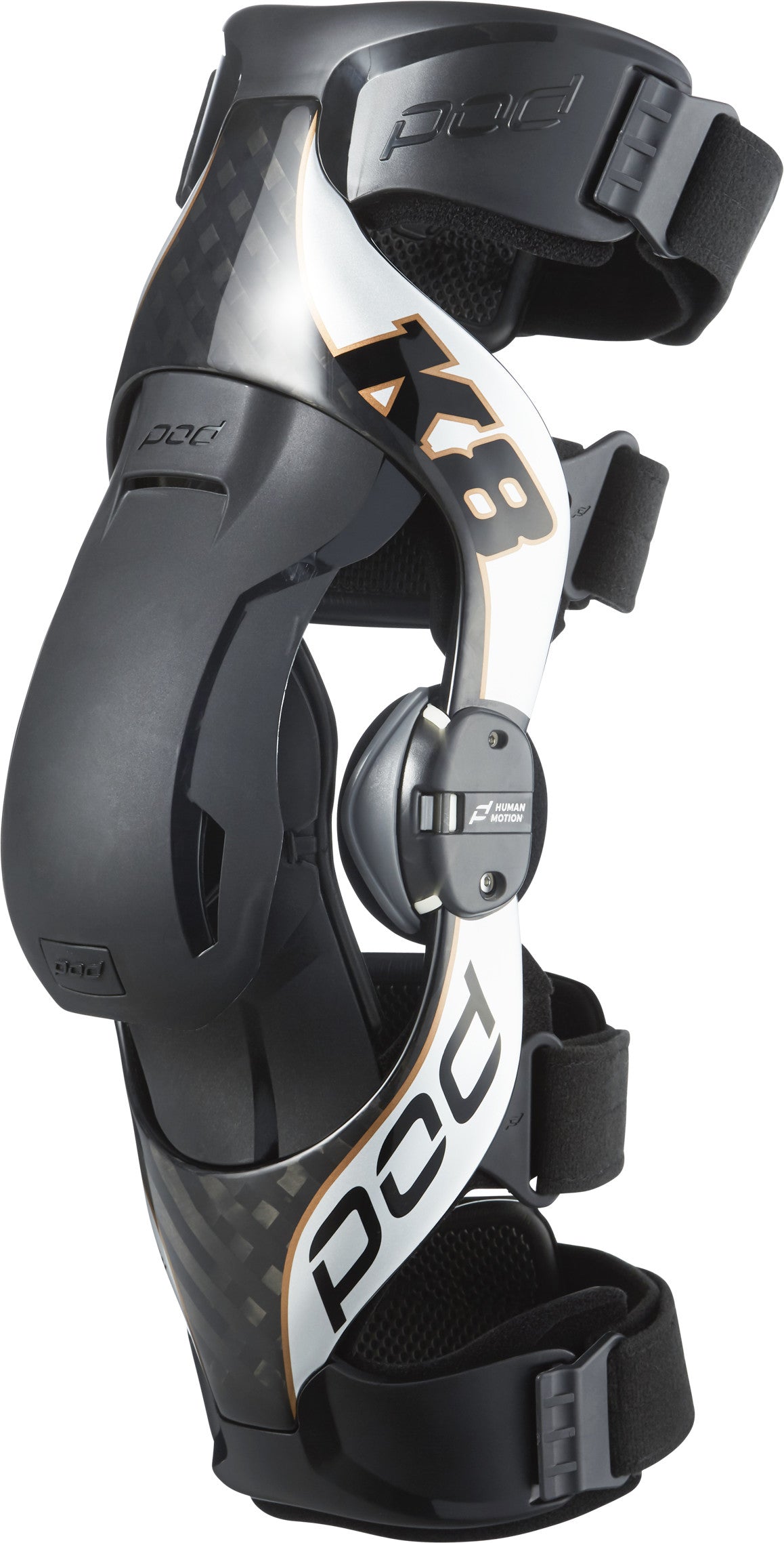 Pod K8 2.0 Knee Brace - Left - Carbon/Silver