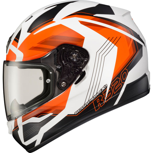 Scorpion EXO-R320 Hudson Helmet CLOSEOUT - Orange