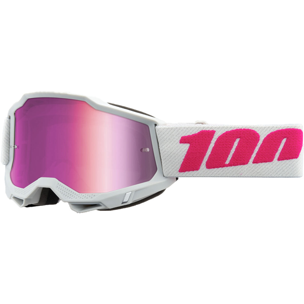 100% Accuri 2 Junior Goggles Keetz / Mirror Pink Lens